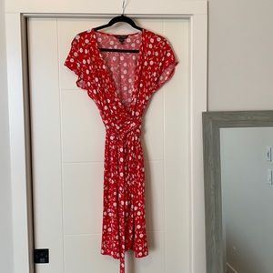 Maggie London Size 12 Wrap Dress